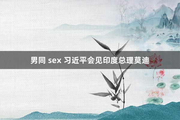 男同 sex 习近平会见印度总理莫迪