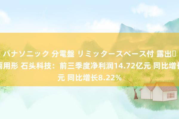 パナソニック 分電盤 リミッタースペース付 露出・半埋込両用形 石头科技：前三季度净利润14.72亿元 同比增长8.22%